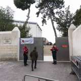 Accediamo quindi al complesso attraverso l�entrata secondaria di via Cimmarrusti...